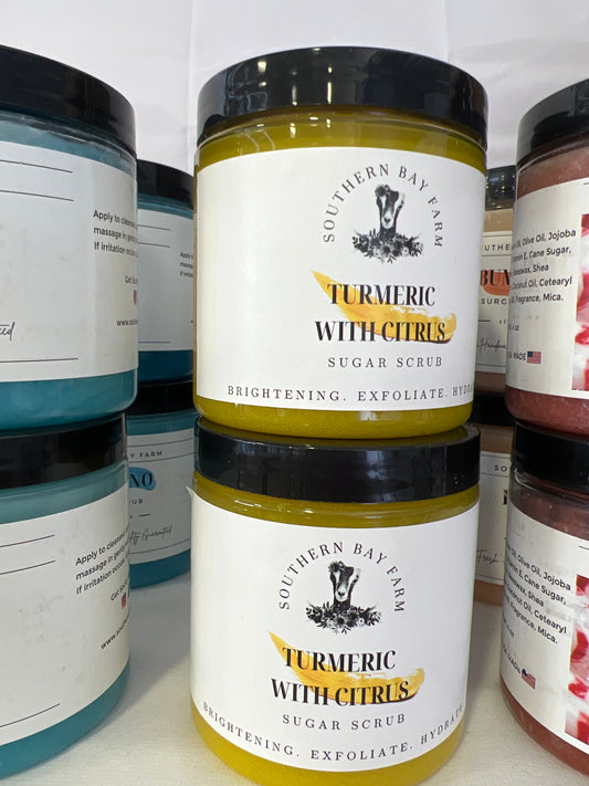 Turmeric Sugar Scrub